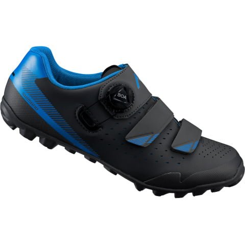 ME4 SPD Shoes, Black/Blue, Size 38