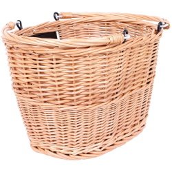 Basket Oval With Back And Bottom Plate