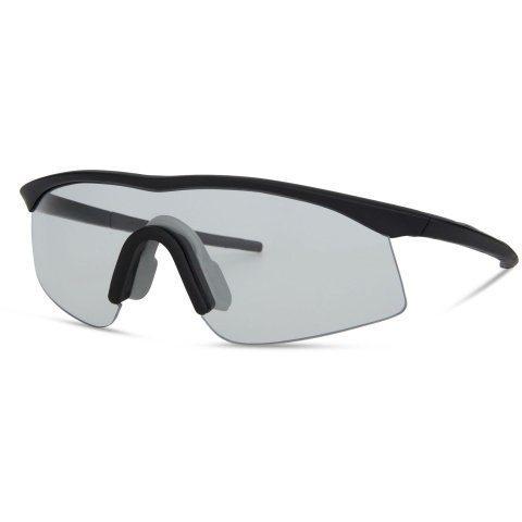 Shields compact glasses - matt black frame / clear lens