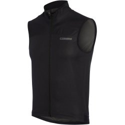 RoadRace Windtech men's gilet, black X-small