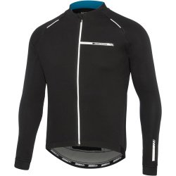 Sportive men's softshell jacket, black small