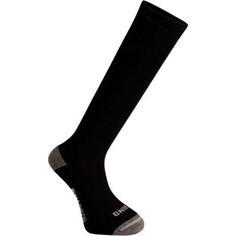 Isoler Merino Deep Winter Knee-High Sock, black - small, EU36-39