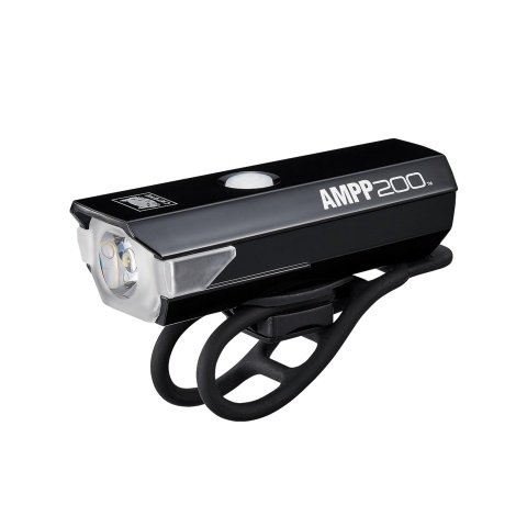 CatEye AMPP 200 Front Bike Light 2025: BLACK