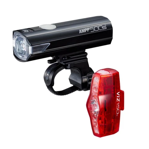 CatEye AMPP 500S / VIZ 150 Bike Light Set 2025: