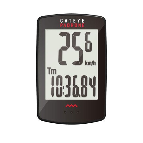 CatEye Padrone Wireless Cycle Computer : BLACK